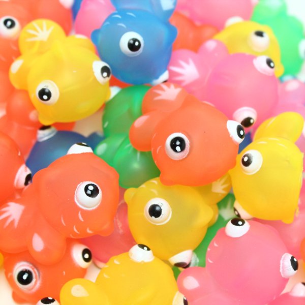 すくい用おもちゃ ふわふわ金魚 50ヶセット 縁日用品 水ものおもちゃすくい 子供用 Com イベント用品とパーティーグッズの通販